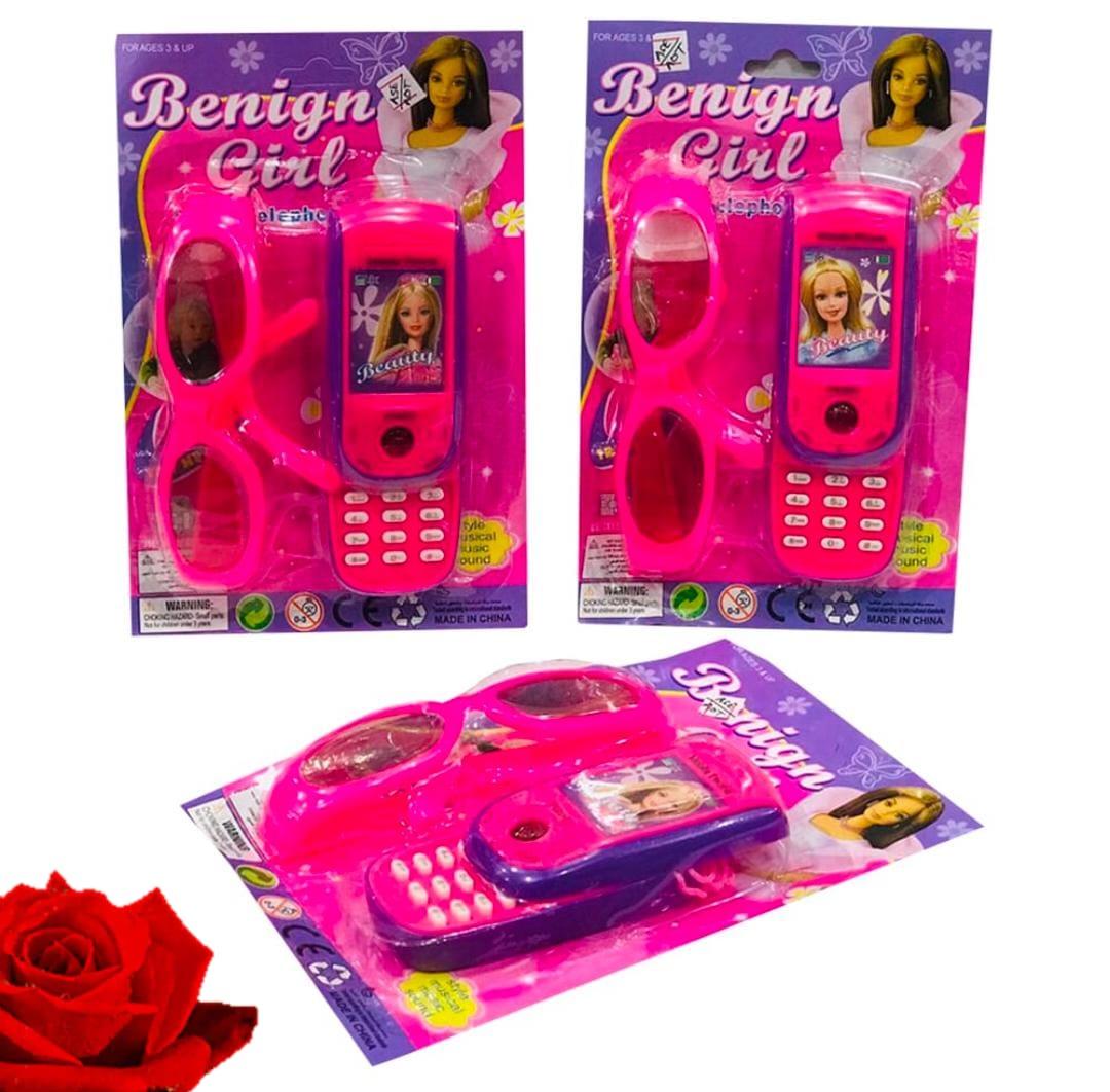 Toy Phone With Toy Sunglass (Plastic)