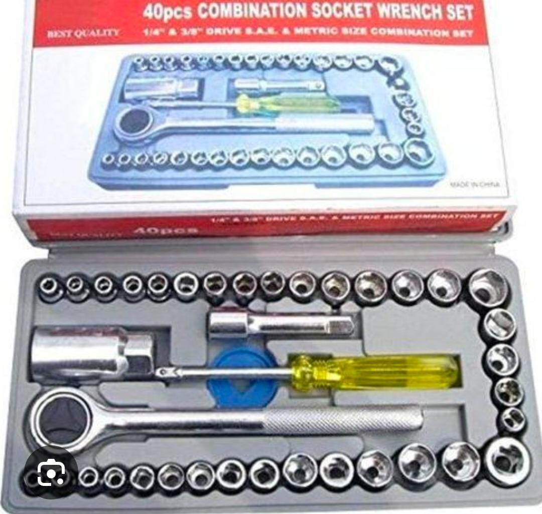 Combination Socket Wrench Set