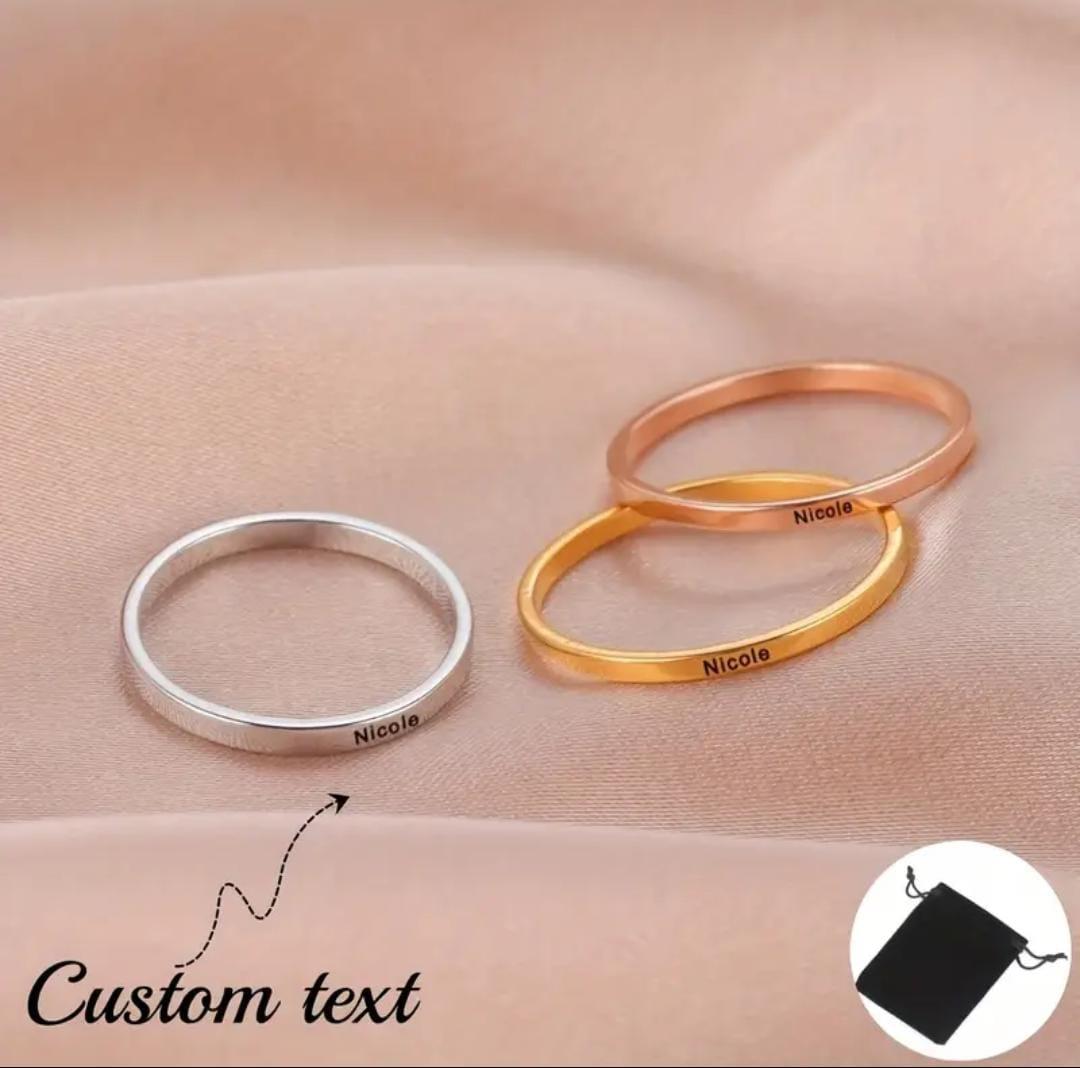 Custermize ring 