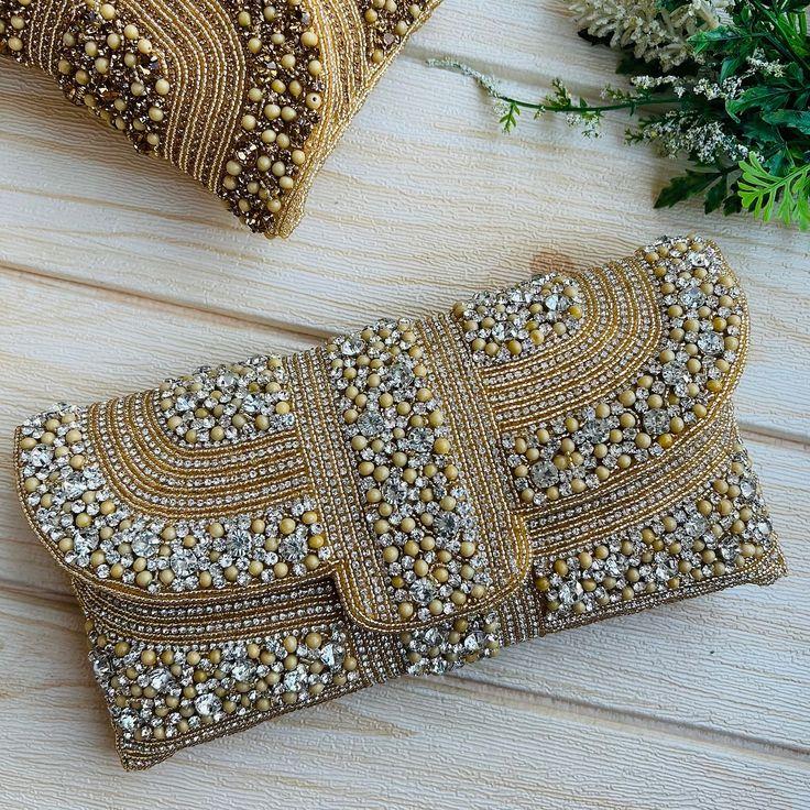 Wedding bridle clutch