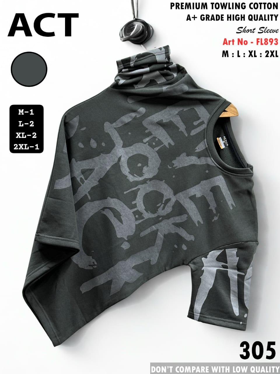 *MEN'S PREMIUM FRONT PRINTED T-SHIRT*