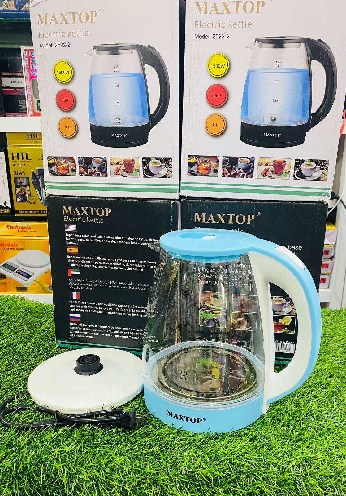 Glass body electric kettle