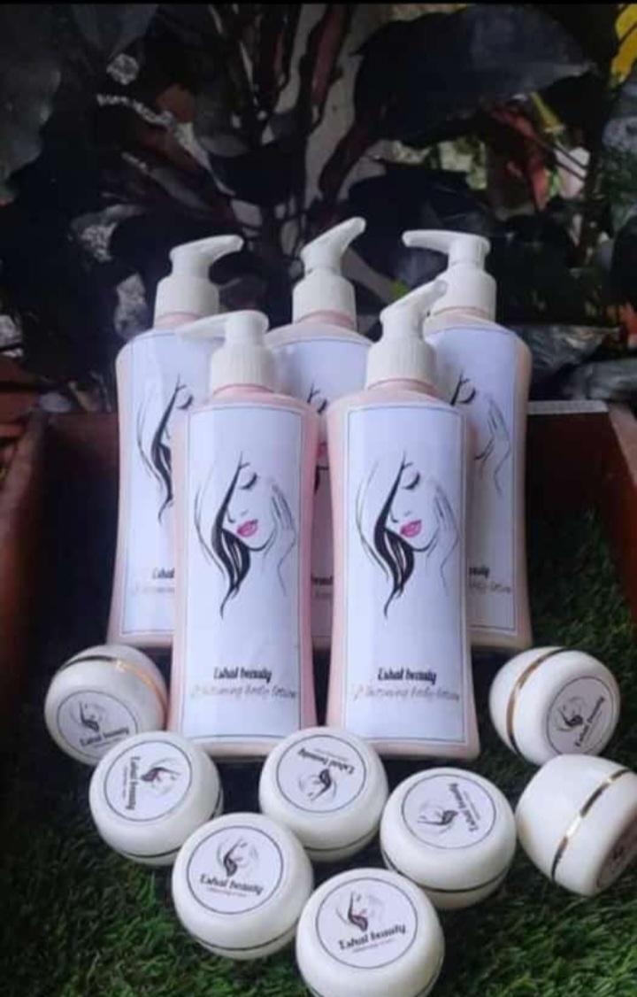Whitening body lotion 