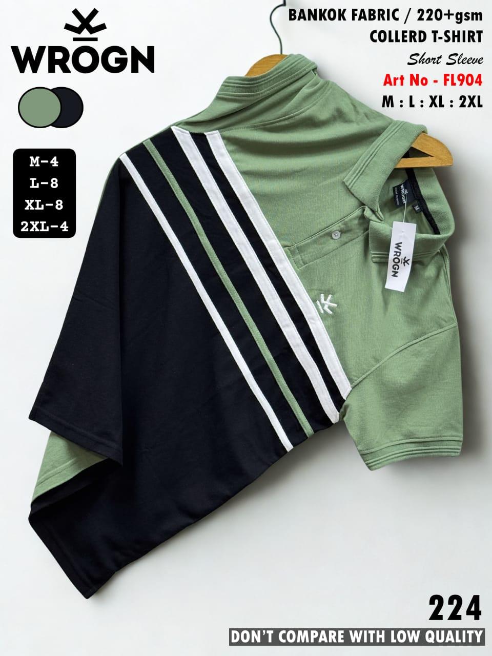 MEN'S SHORT SLEEVE COLLERD T-SHIRT