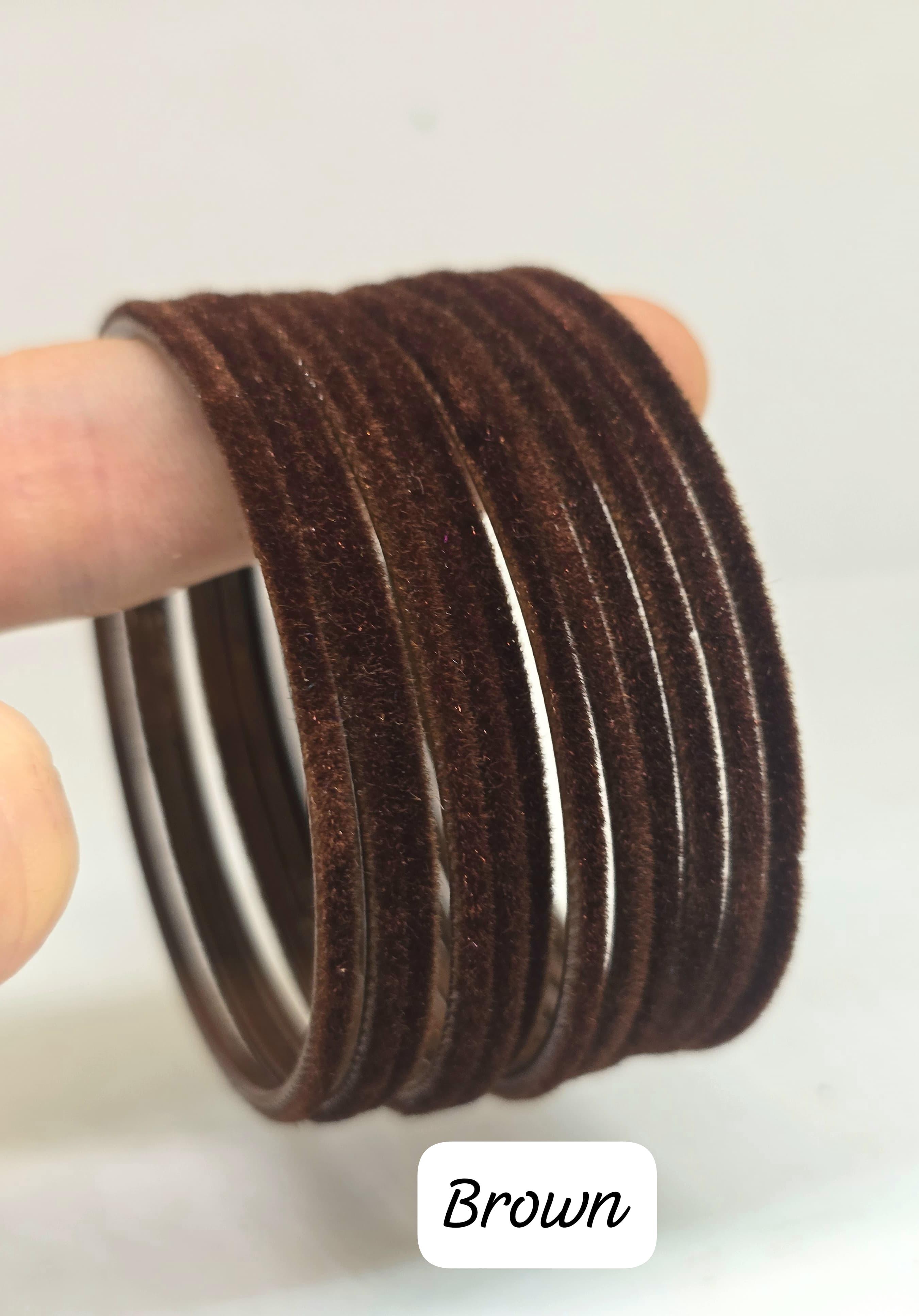 Velvet bangles 