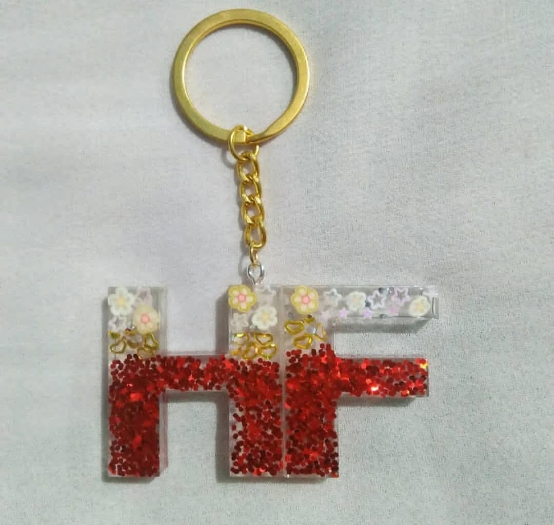 Couple letter keytag
