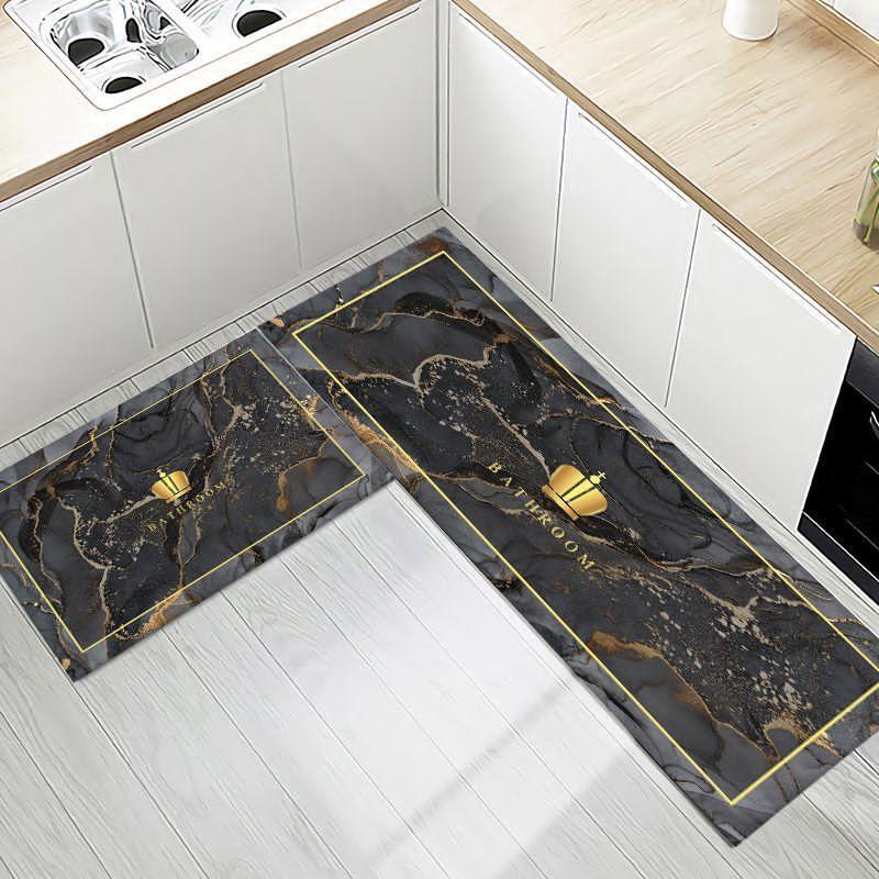 (MNR) SPECIAL OFFER ..!!!  Water Absorbent 2pcs Carpet Set