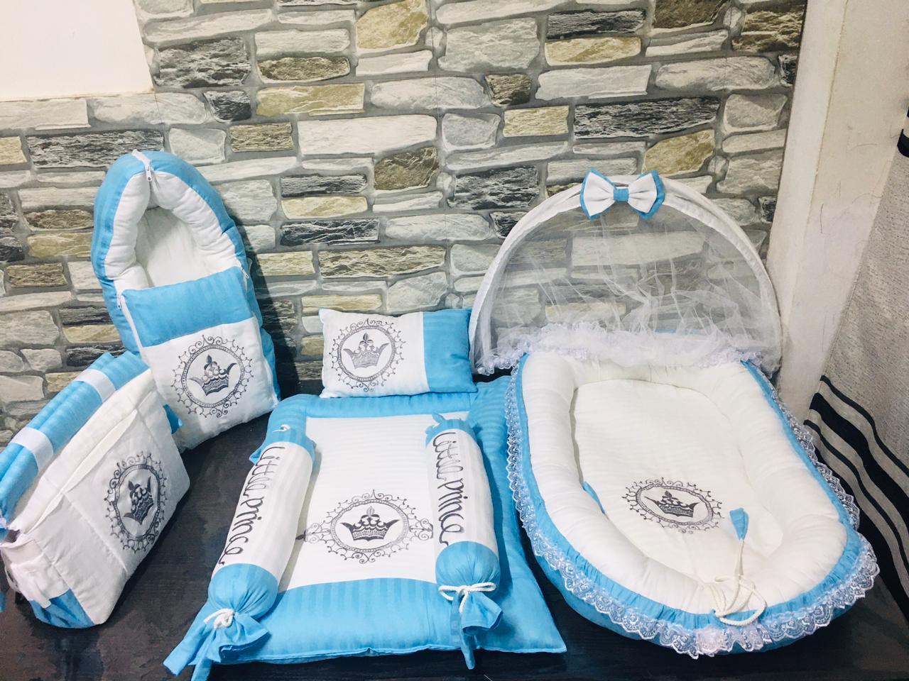 👑 Royal Blue Prince Bliss Bedding Set 👑