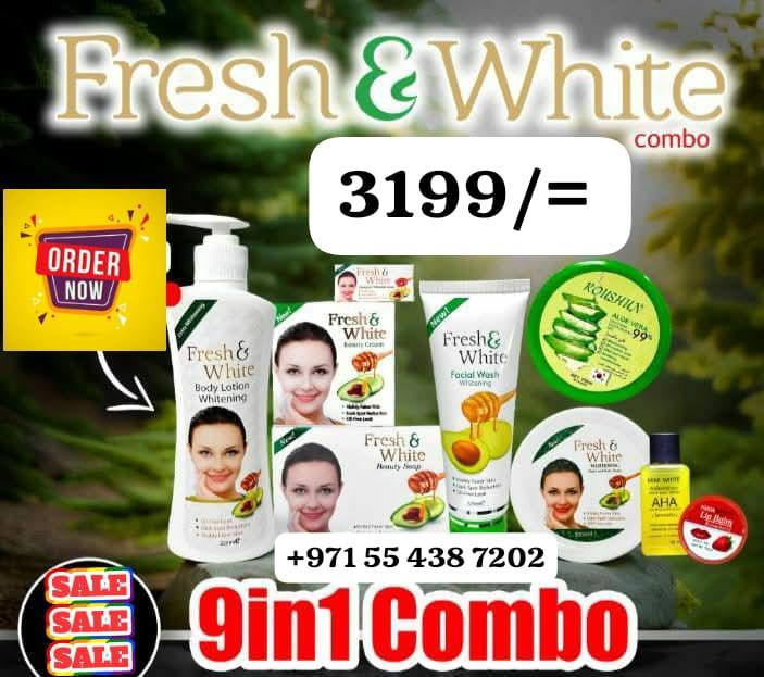 Fresh & white combo items