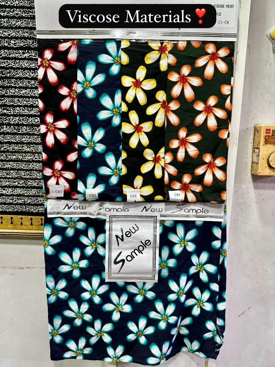 🔥New Arrival🔥  💙 Viscose Materials 