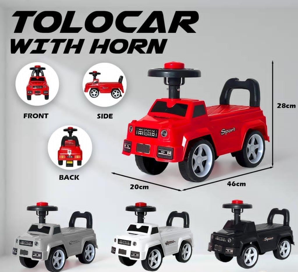 Tolo Car With Horn  ✨New Stock ✨