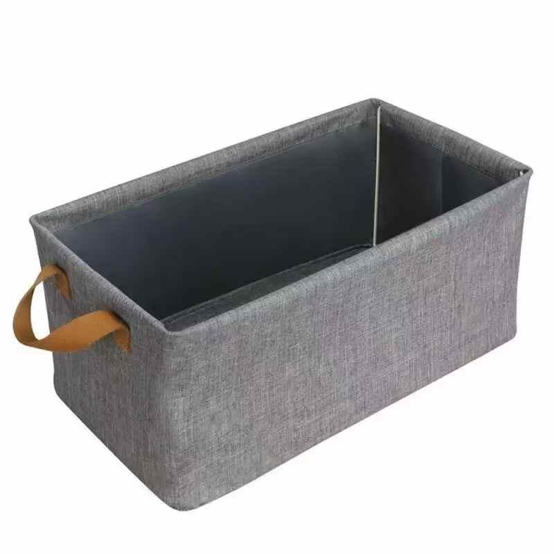 (MNR) Fold Non-Woven Fabric Storage Box Wardrobe Clothes Organizer Clothing Jeans Pants Underwear Sock 