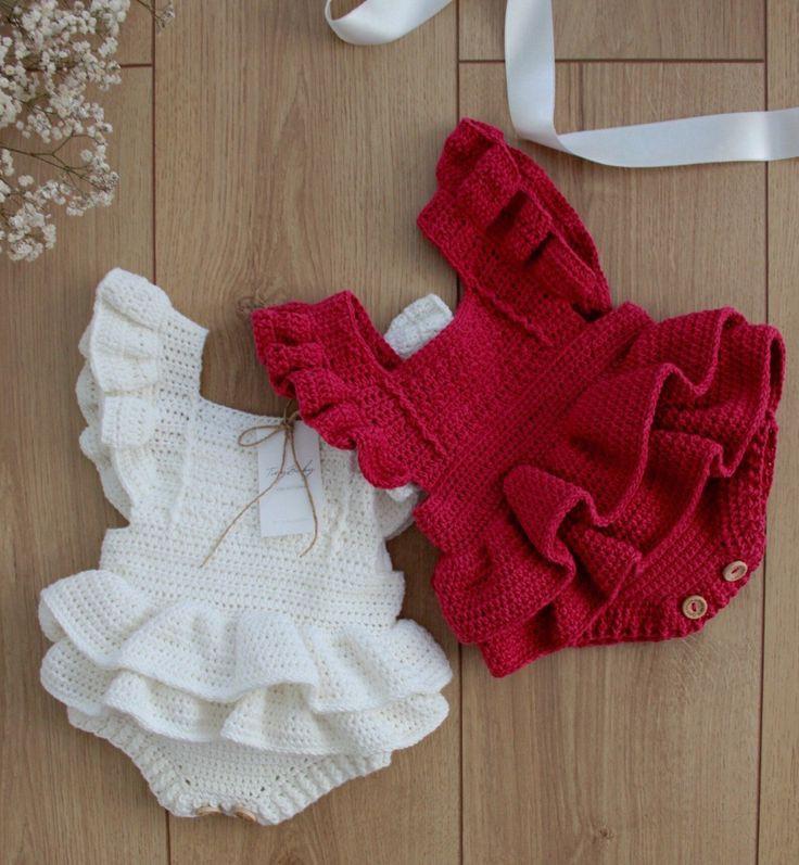 Baby crochet dress