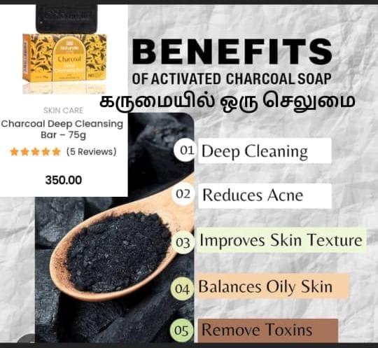 Charcoal Deep Cleaning Bar