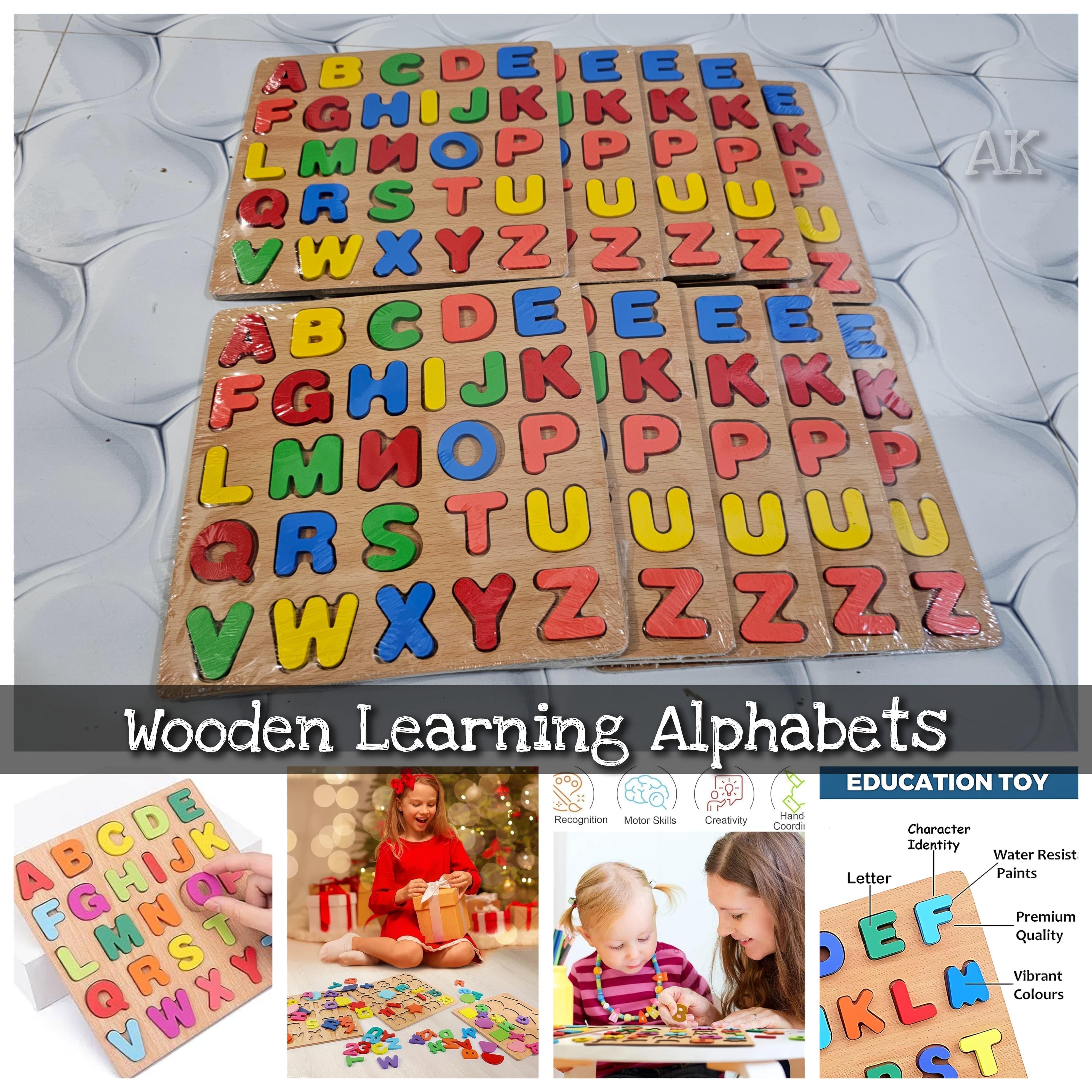 Wooden Learning Shapes   