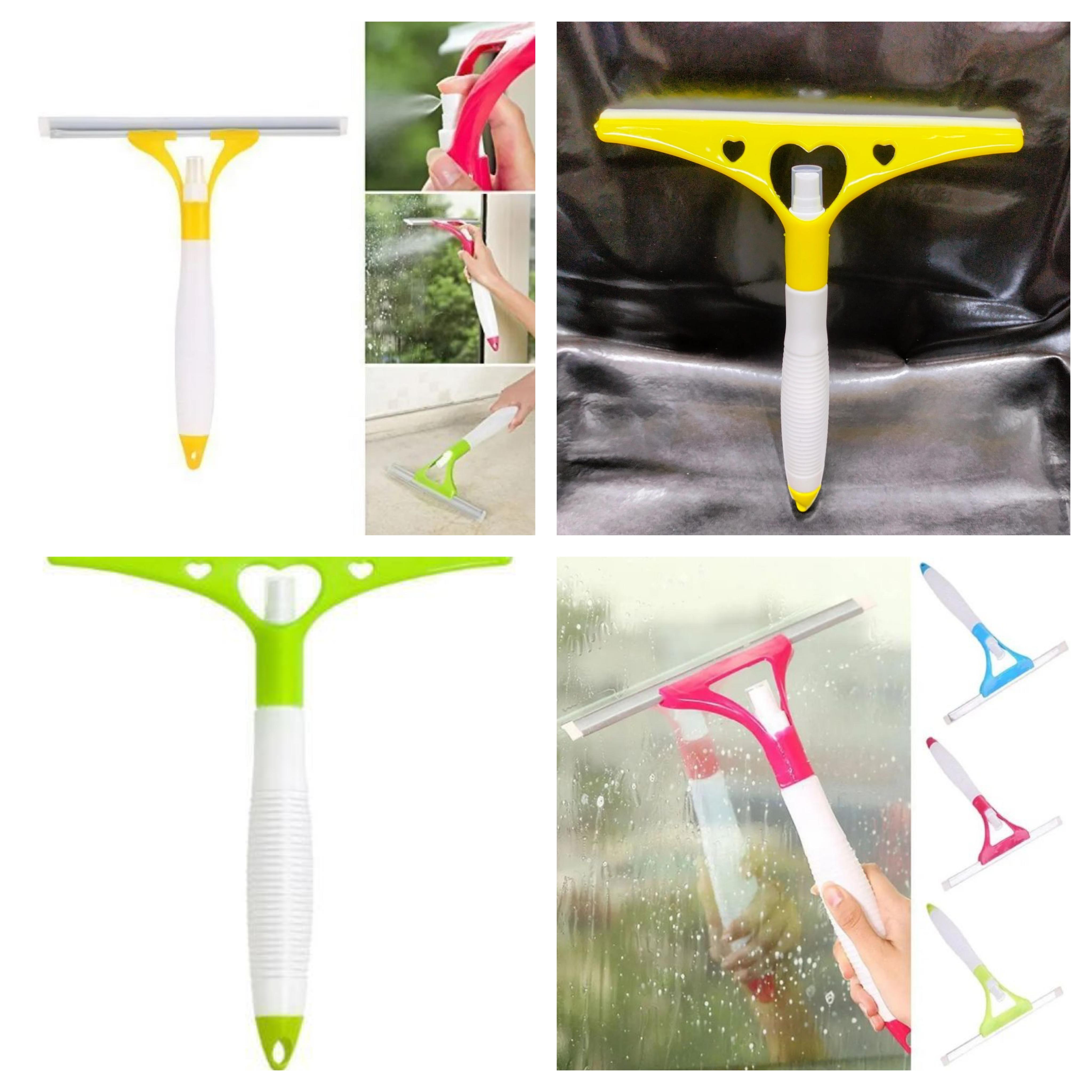 (MNR) Good quality  Glass wiper  With spray bottle 